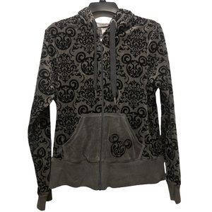 Disney Parks Authentic Sweater Mickey Mouse Velour